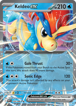Keldeo-ex 030/173 Poké Ball NM (ITA)