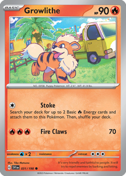 Growlithe 031/198 NM (ITA)