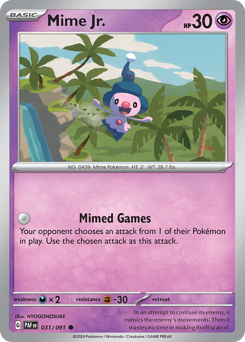 Mime Jr. 031/245 Reverse NM (ITA)