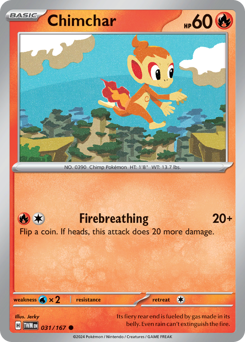Chimchar 031/226 NM (ITA)