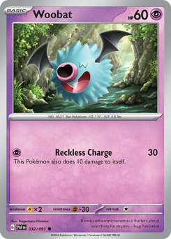 Woobat 032/245 NM (ITA)