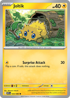 Joltik 033/173 Master Ball NM (ITA)