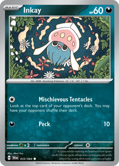Inkay 033/99 Reverse NM (ITA)