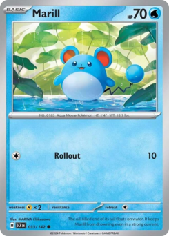 Marill 033/175 Reverse NM (ITA)