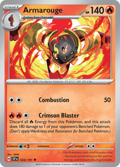 Armarouge 034/252 Reverse NM (ITA)