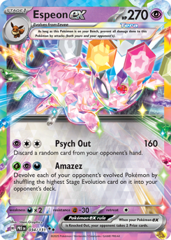 Espeon-ex 034/180 NM (ITA)