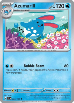 Azumarill 034/175 Reverse NM (ITA)