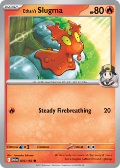 Slugma di Armonio 035/244 Reverse NM (ITA)