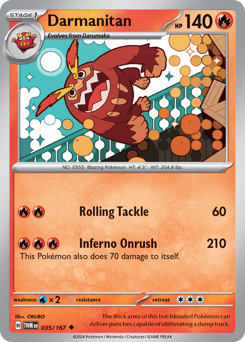Darmanitan 035/226 Reverse NM (ITA)