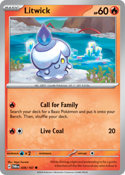 Litwick 036/226 Reverse NM (ITA)