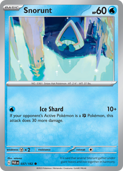 Snorunt 037/266