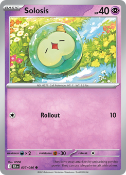 Solosis 037/172 Master Ball NM (ITA)