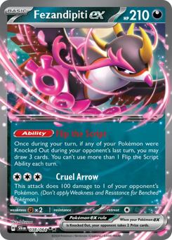 Fezandipiti-ex 038/99 Reverse NM (ITA)