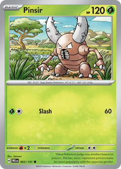 Pinsir 003/180 Poké Ball NM (ITA)