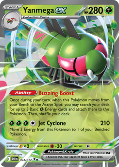 Yanmega-ex 003/244 Reverse NM (ITA)
