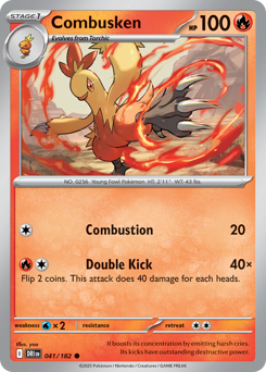 Combusken 041/244 Reverse NM (ITA)