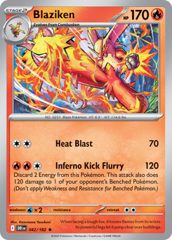 Blaziken 042/244 Reverse NM (ITA)