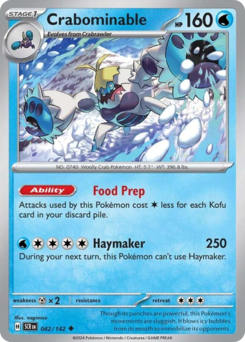 Crabominable 042/175 Reverse NM (ITA)