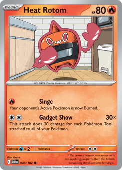Rotom Calore 043/244 NM (ITA)