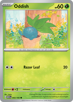 Oddish 043/207
