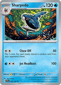 Sharpedo 043/218 Reverse NM (ITA)