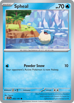 Spheal 043/252 Reverse NM (ITA)