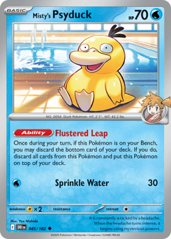 Psyduck di Misty 045/244 NM (ITA)