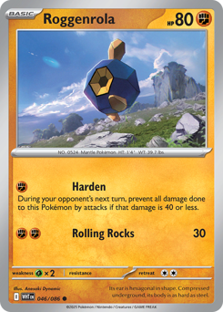 Roggenrola 046/173 Master Ball NM (ITA)