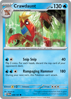 Crawdaunt 048/226 NM (ITA)