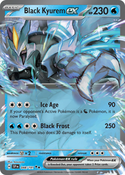 Kyurem Nero-ex 048/252 Reverse NM (ITA)