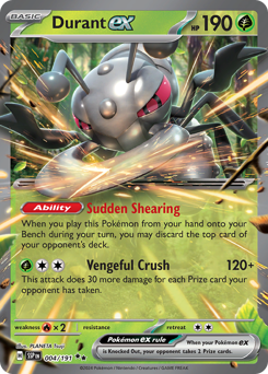 Durant-ex 004/252 Reverse NM (ITA)