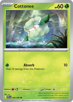 Cottonee 004/173 Master Ball NM (ITA)