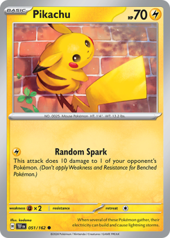 Pikachu 051/218 NM (ITA)