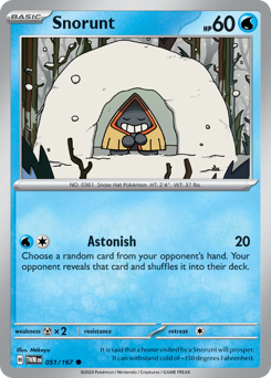 Snorunt 051/226 Reverse NM (ITA)