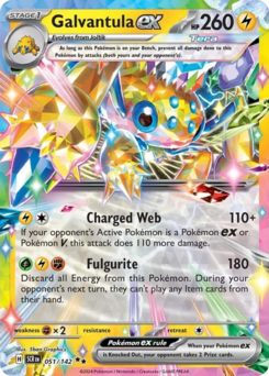 Galvantula-ex 051/175 Reverse NM (ITA)