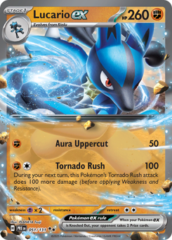 Lucario-ex 051/180 NM (ITA)