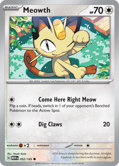 Meowth 052/207