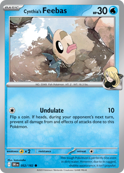 Feebas di Camilla 052/244 Reverse NM (ITA)