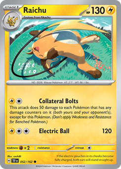 Raichu 052/218 NM (ITA)