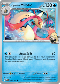 Milotic di Camilla 053/244 NM (ITA)