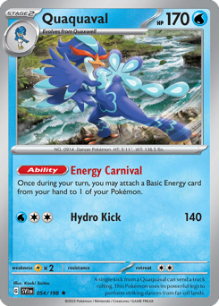Quaquaval 054/198 Reverse NM (ITA)
