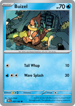 Buizel 057/244 NM (ITA)
