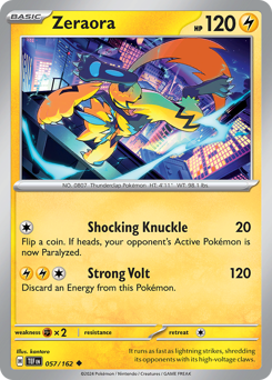 Zeraora 057/218 Reverse NM (ITA)