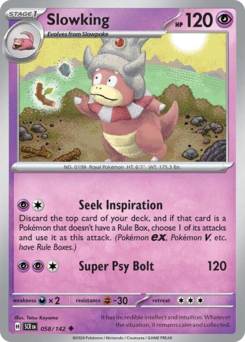 Slowking 058/175 Reverse NM (ITA)