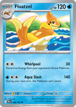 Floatzel 058/244 NM (ITA)