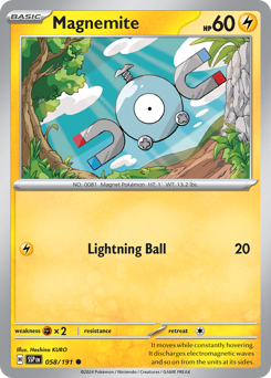 Magnemite 058/252 Reverse NM (ITA)