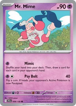 Mr. Mime 058/190 NM (ITA)