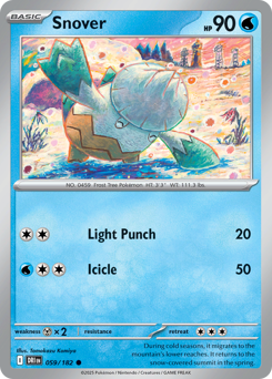 Snover 059/244 Reverse NM (ITA)