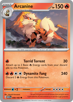 Arcanine 059/207