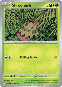 Shroomish 005/244 Reverse NM (ITA)